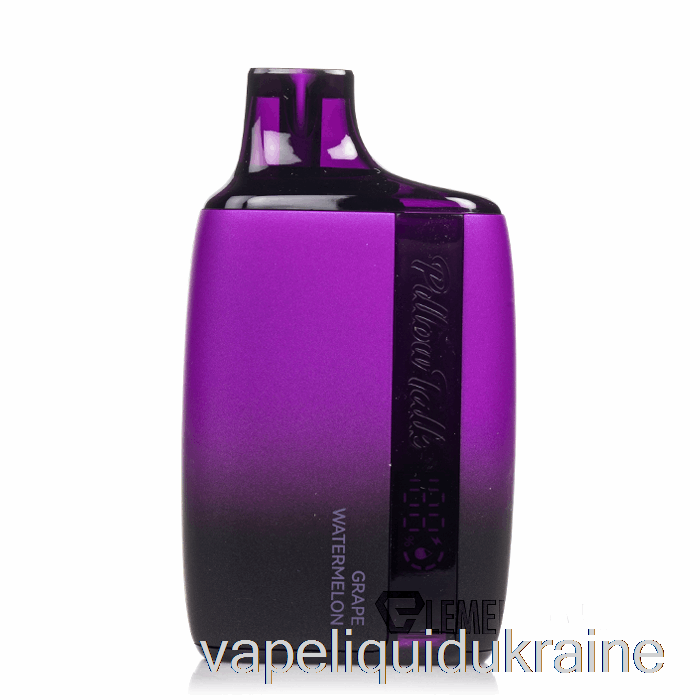 Vape Liquid Ukraine Pillow Talk 8500 Disposable Grape Watermelon